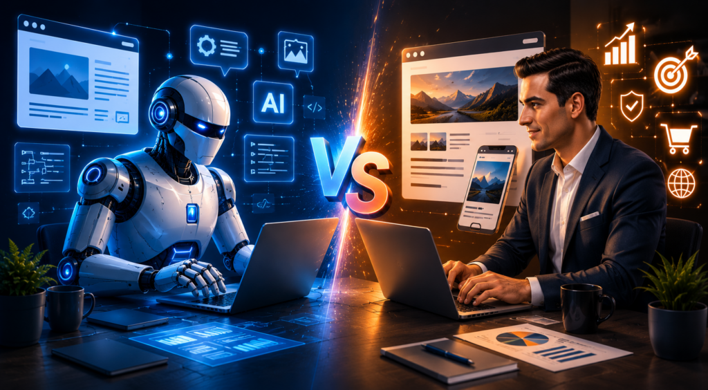 AI Website vs Professional Website