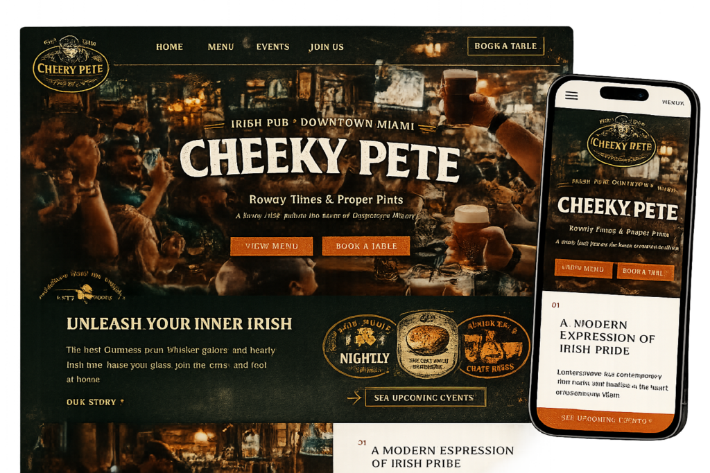 Irish Pub Website