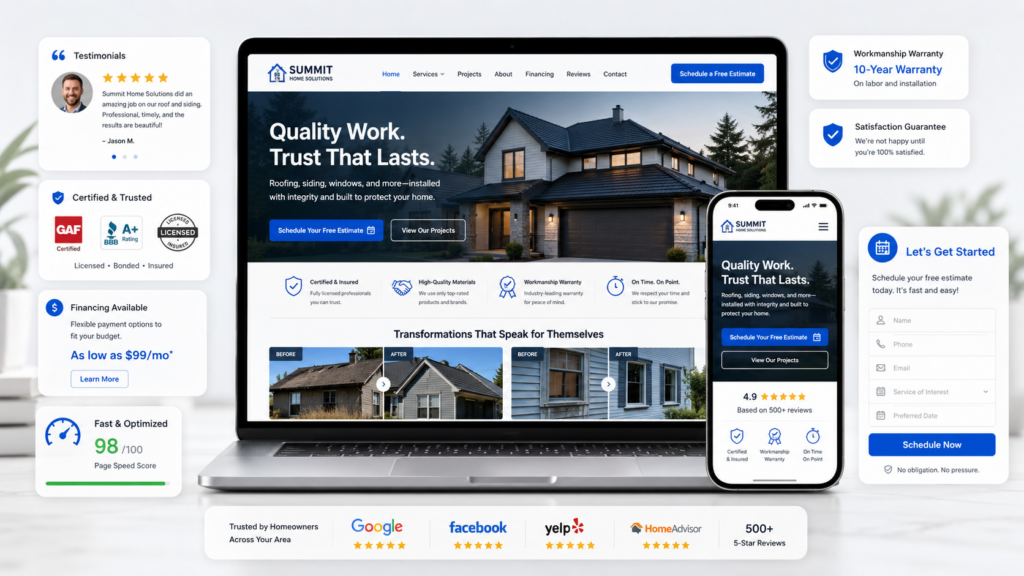 Professional Services Websites